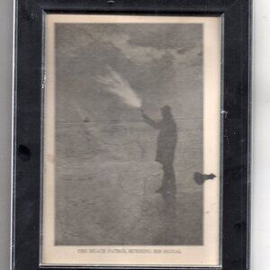 The Beach Patrol - Framed Black and White Lithograph